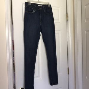 Levi’s high waisted skinny jeans size 30